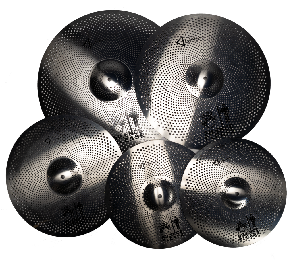 Piatti Instrument Set Set piatti e pelli silent - Janara Distribution | Janara Drums